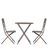 Ghedi Ilario 2 Seater Bistro Set Noir — SantoLusso®