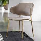 Ghedi Callano Dining Chair Taupe (2pk) — SantoLusso®