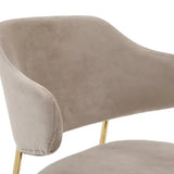 Ghedi Callano Dining Chair Taupe (2pk) — SantoLusso®