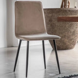 Ghedi Lasso Dining Chair Taupe (2pk) — SantoLusso®
