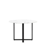 Ghedi Viri Dining Table White Effect — SantoLusso®