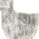 Ghedi Bunny Pot Small Distressed White — SantoLusso®