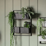Ghedi Chadlington Wall Planter Black — SantoLusso®