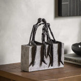 Ghedi The Three of Us Sculpture — SantoLusso®