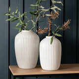 Ghedi Fjord Vase Medium White — SantoLusso®