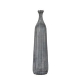Ghedi Enya Bottle Vase Medium Antique Grey — SantoLusso®