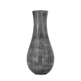 Ghedi Enya Fluted Vase Large Antique Grey — SantoLusso®