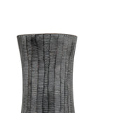 Ghedi Enya Fluted Vase Large Antique Grey — SantoLusso®