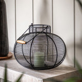 Ghedi Hispi Lantern Large Black — SantoLusso®