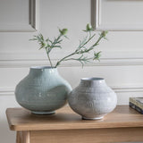 Ghedi Emmy Vase Small Pale Grey — SantoLusso®