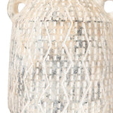 Ghedi Ica Vase Small Earthy White — SantoLusso®