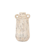 Ghedi Ica Vase Medium Earthy White — SantoLusso®