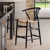 Ghedi Cassius Bar Stool Black (2pk) — SantoLusso®