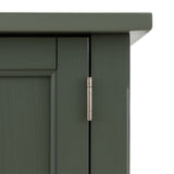 Ghedi Ivo 2 Door Cupboard Moss — SantoLusso®