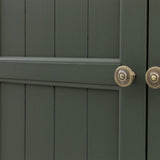 Ghedi Ivo 2 Door Cupboard Moss — SantoLusso®