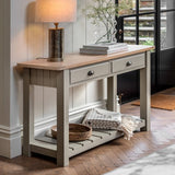 Ghedi Ivo 2 Drawer Console Prairie — SantoLusso®