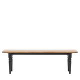 Ghedi Ivo Dining Bench Meteor — SantoLusso®