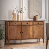 Ghedi Leraro 3 Door 3 Drawer Sideboard — SantoLusso®