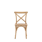 Ghedi Rigard Chair Oak Rattan (2pk) — SantoLusso®