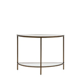 Ghedi Ora Console Table Bronze — SantoLusso®