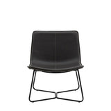 Ghedi Mosso Lounge Chair Charcoal — SantoLusso®