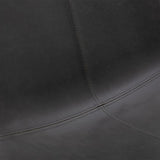 Ghedi Mosso Lounge Chair Charcoal — SantoLusso®