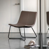 Ghedi Mosso Lounge Chair Ember — SantoLusso®