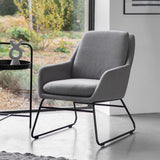 Ghedi Ulama Chair Light Grey — SantoLusso®