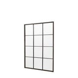 Ghedi Vista Mirror Black Large — SantoLusso®
