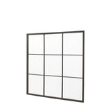 Ghedi Vista Mirror Black Medium — SantoLusso®