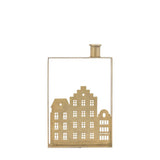 Ghedi Casa Candleholder Small Gold — SantoLusso®