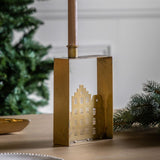 Ghedi Casa Candleholder Small Gold — SantoLusso®