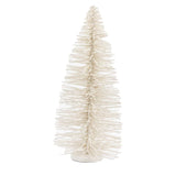 Ghedi Glittered Brush Tree Large White — SantoLusso®