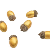 Ghedi Acorn Tree Decorations Gold — SantoLusso®