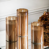 Ghedi LED Candle Gold Votive Set of 3 — SantoLusso®