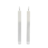 Ghedi LED Dinner Candle Set of 2 White — SantoLusso®