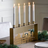 Ghedi LED Dinner Candle Set of 2 White — SantoLusso®