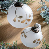 Ghedi Mistel Baubles White Gold Set of 4 Large — SantoLusso®