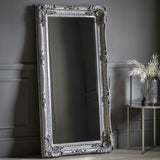 Ghedi King Louis Leaner Mirror Silver — SantoLusso®