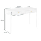 DI Designs Abberley Desk | White