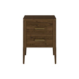 DI Designs Abberley Bedside | Brown | 2 Drawers — SantoLusso®