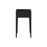 DI Designs Radford Bedside | Black | 1 Drawer — SantoLusso®