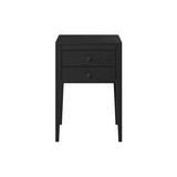 DI Designs Radford Bedside | Black | 2 Drawers — SantoLusso®