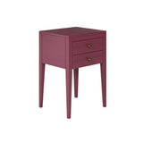 DI Designs Radford Bedside | Red | 2 Drawers