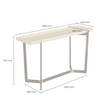 DI Designs Hambledon Console | Cream Shagreen