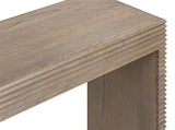 DI Designs Wickham Ribbed Oak Console