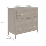 DI Designs Abberley Chest of Drawers | Brown