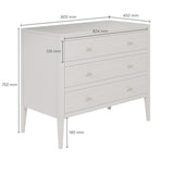 DI Designs Radford Chest of Drawers | Grey