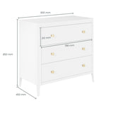 DI Designs Abberley Chest of Drawers | White