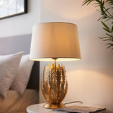 Ghedi Albinia 1 Table Lamp Gold Leaf — SantoLusso®